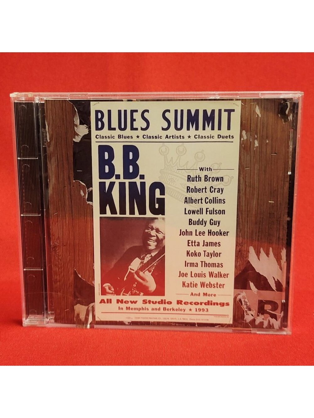 BB Kings Blues Summit Album CD 1993